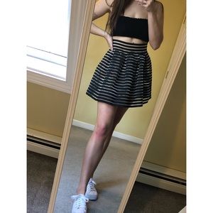 Striped Party Skirt